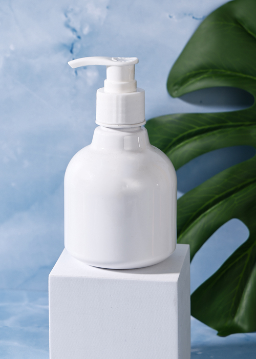 200ml 球形白色PET乳液壓泵瓶