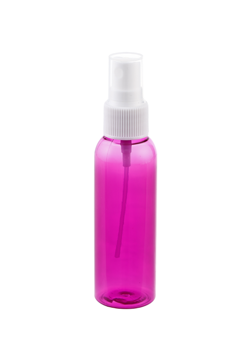 60ml 彩色透明PET噴霧圓瓶 眼鏡清洗液消毒液瓶