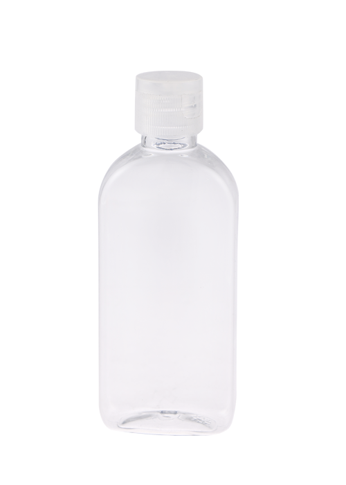 60-100ml PET橢圓扁形凝膠乳液翻蓋瓶 免洗洗手液瓶