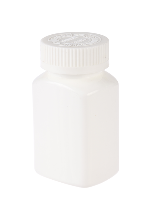 100ml PE三工位保健品膠囊瓶 配壓旋蓋
